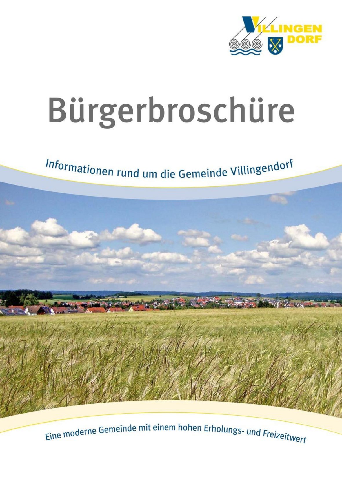 Titelseite der Bürgerbroschüre