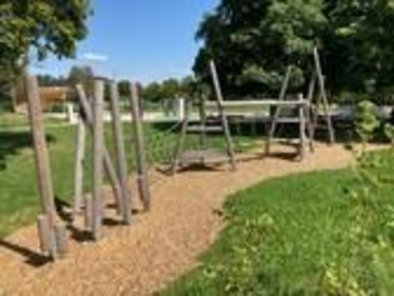 Klettergerät für die kleineren Besucher